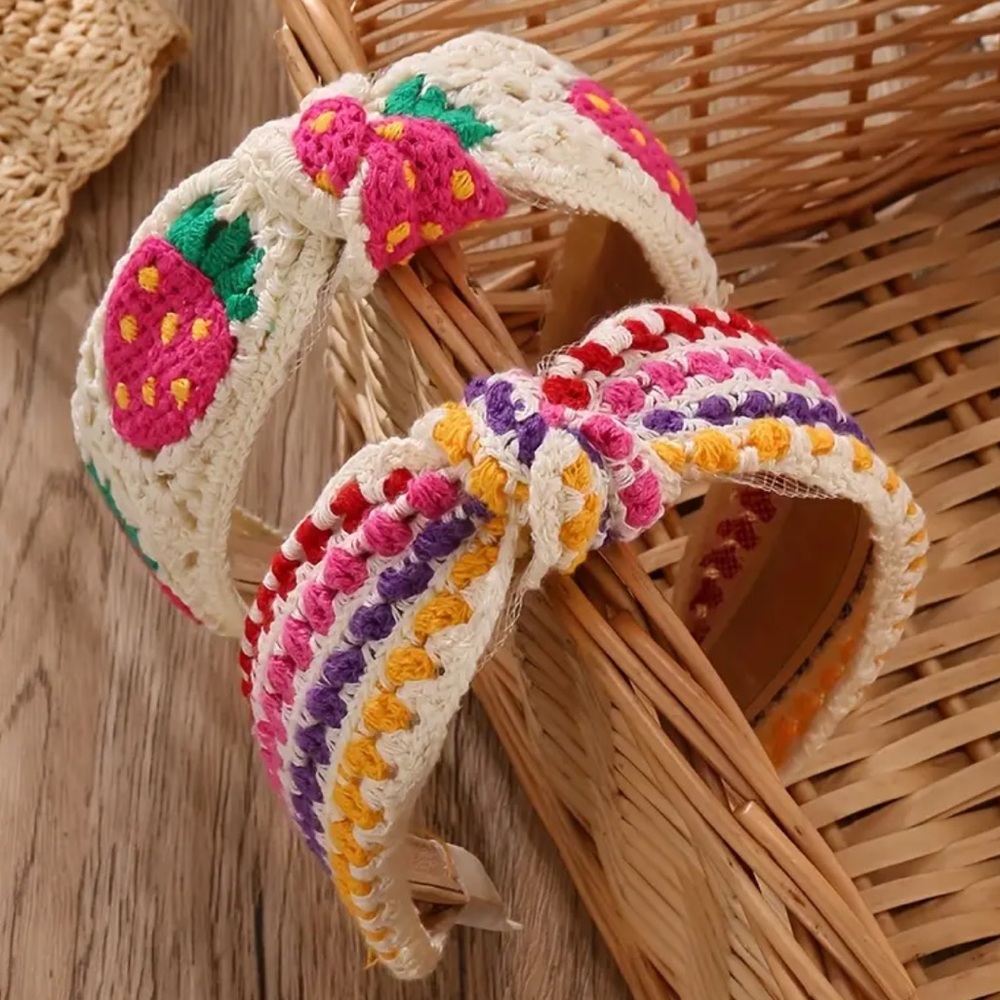 Colorful Crochet Headband